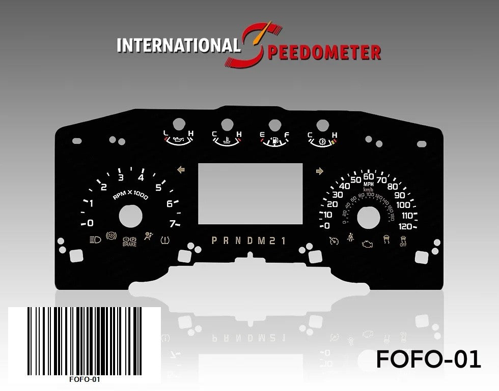 2011-2014 Ford F-150 XLT - Big Screen (MPH/SHIFTER - PRNDM21) - FOFO-01