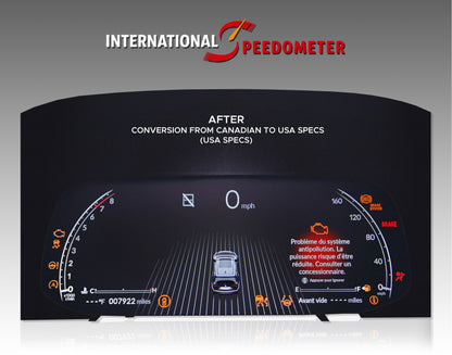 2022-2023 Acura MDX Speedometer Conversion (InHouse) - ACIH-01 image 1