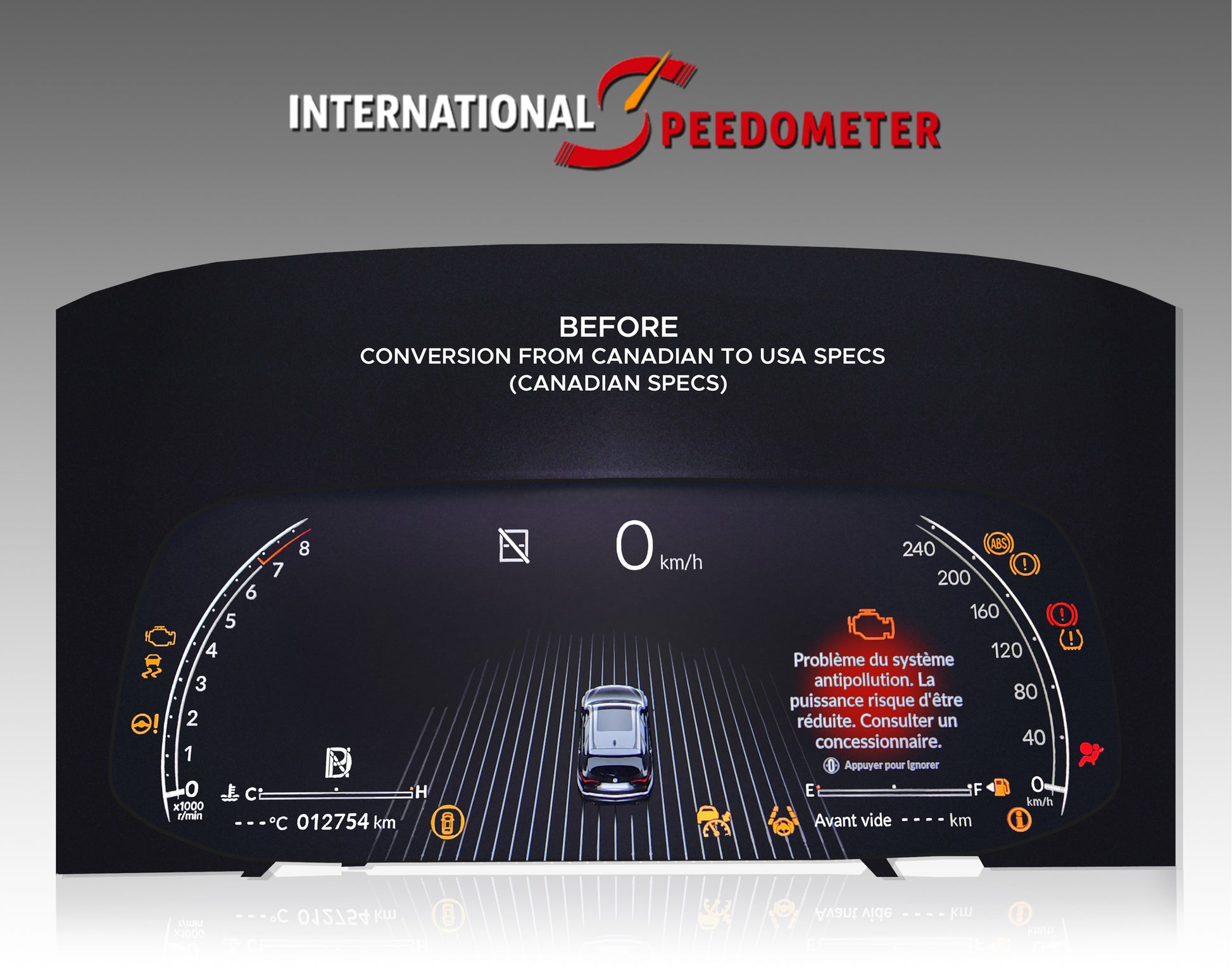 2022-2023 Acura MDX Speedometer Conversion (InHouse) - ACIH-01 image 0