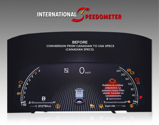2022-2023 Acura MDX Speedometer Conversion (InHouse) - ACIH-01 image 0