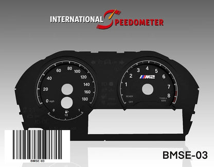 2018-2020 BMW M2 Competition F87 Body (3D/8000RPM/MPH) - BMSE-03