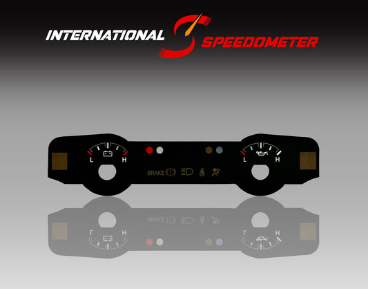 2013-2018 Dodge Ram Gas Upper Center Faceplate - DOTP-01