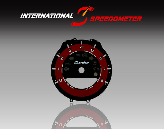 2022-2024 Porsche 911 Turbo Red (MPH) - PORE-02