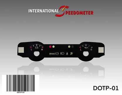 2013-2018 Dodge Ram Gas Upper Center Faceplate - DOTP-01