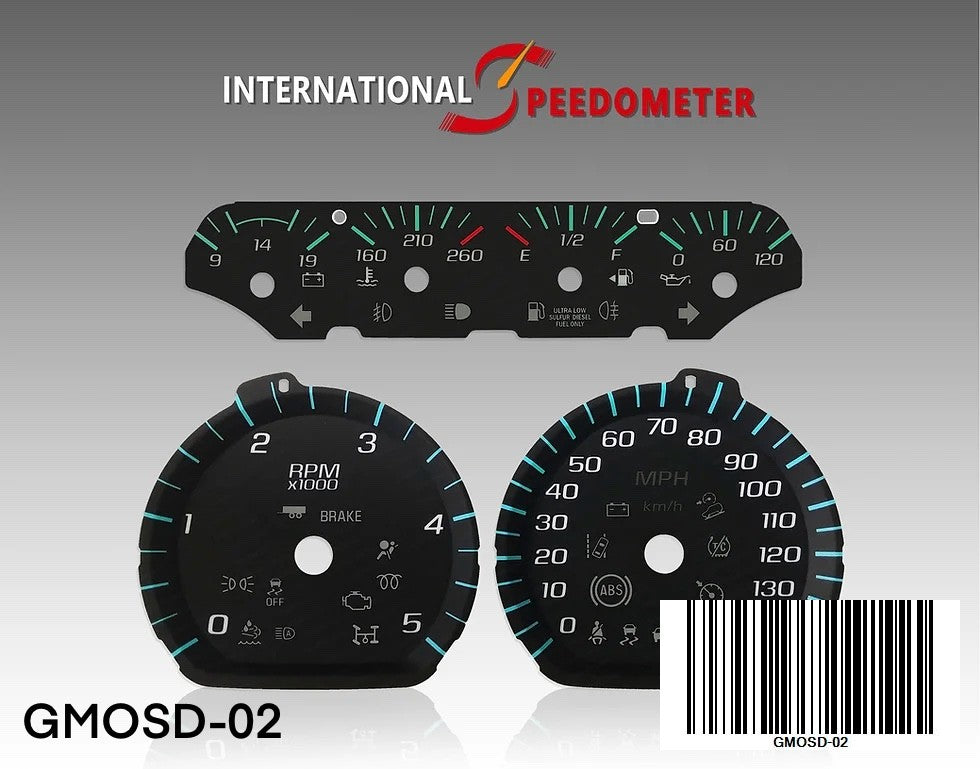 Camions diesel GMC 2014-2019 (3D/5 000/MPH) - GMOSD-02