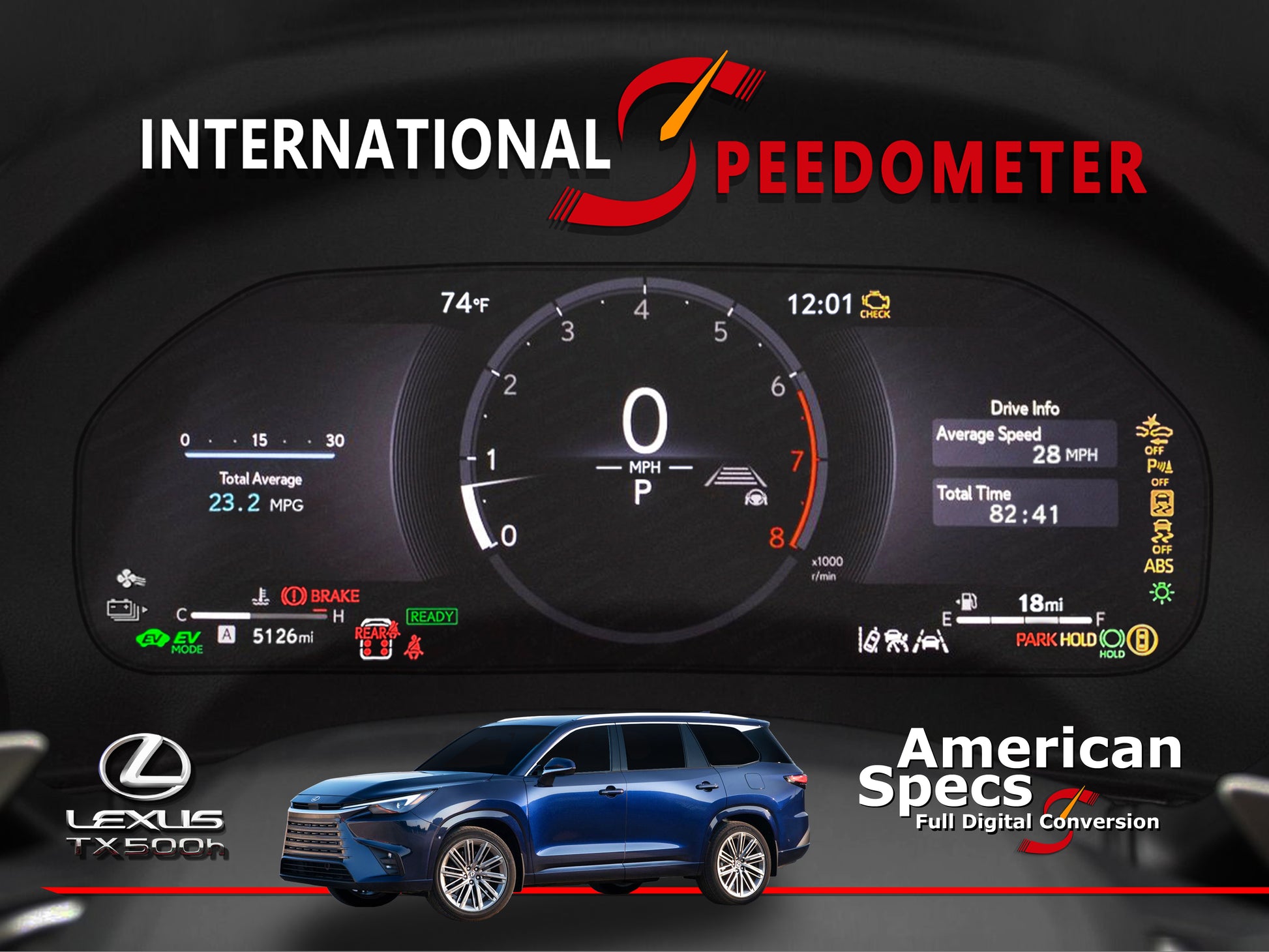 2024-2025 Lexus TX500H Full Conversion - LEIH-01 image 1