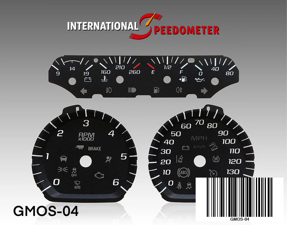 2014-2019 Chevrolet GMC Truck (3D/MPH/Gas) - GMOS-04