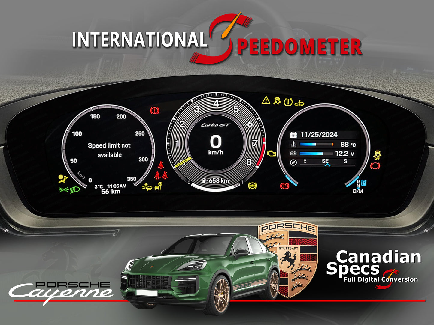 2024 Porsche Cayenne Full Screen Conversion - POIH-02 image 0
