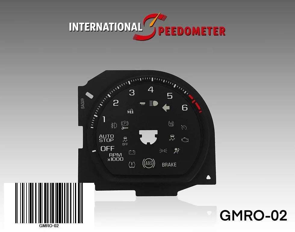 2019-2023 Chevrolet GMC Silverado/Sierra w/AutoStop (3D/MPH) - GMRO-02