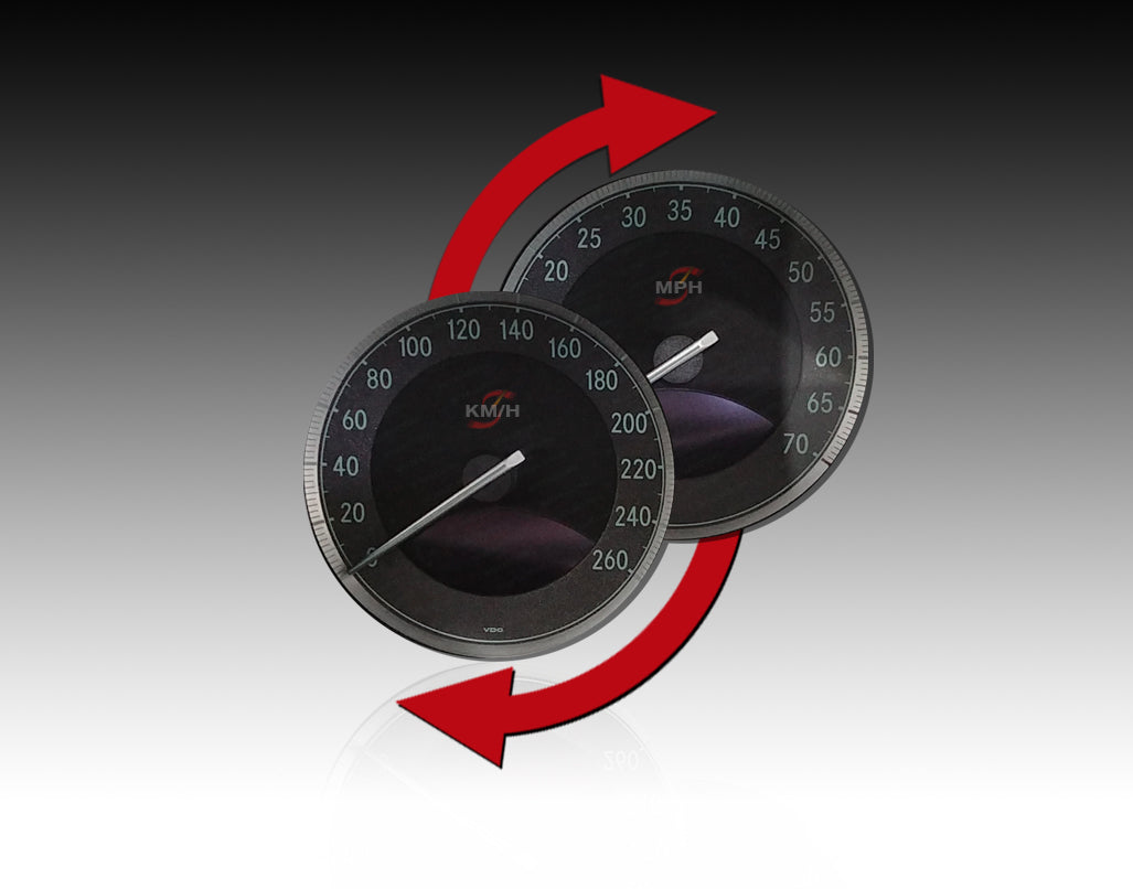 SPEEDOMETER CONVERSION KM/MILES OR MILES/KM image 0